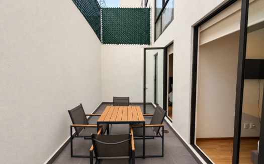 Departamento con terraza en niños héroes